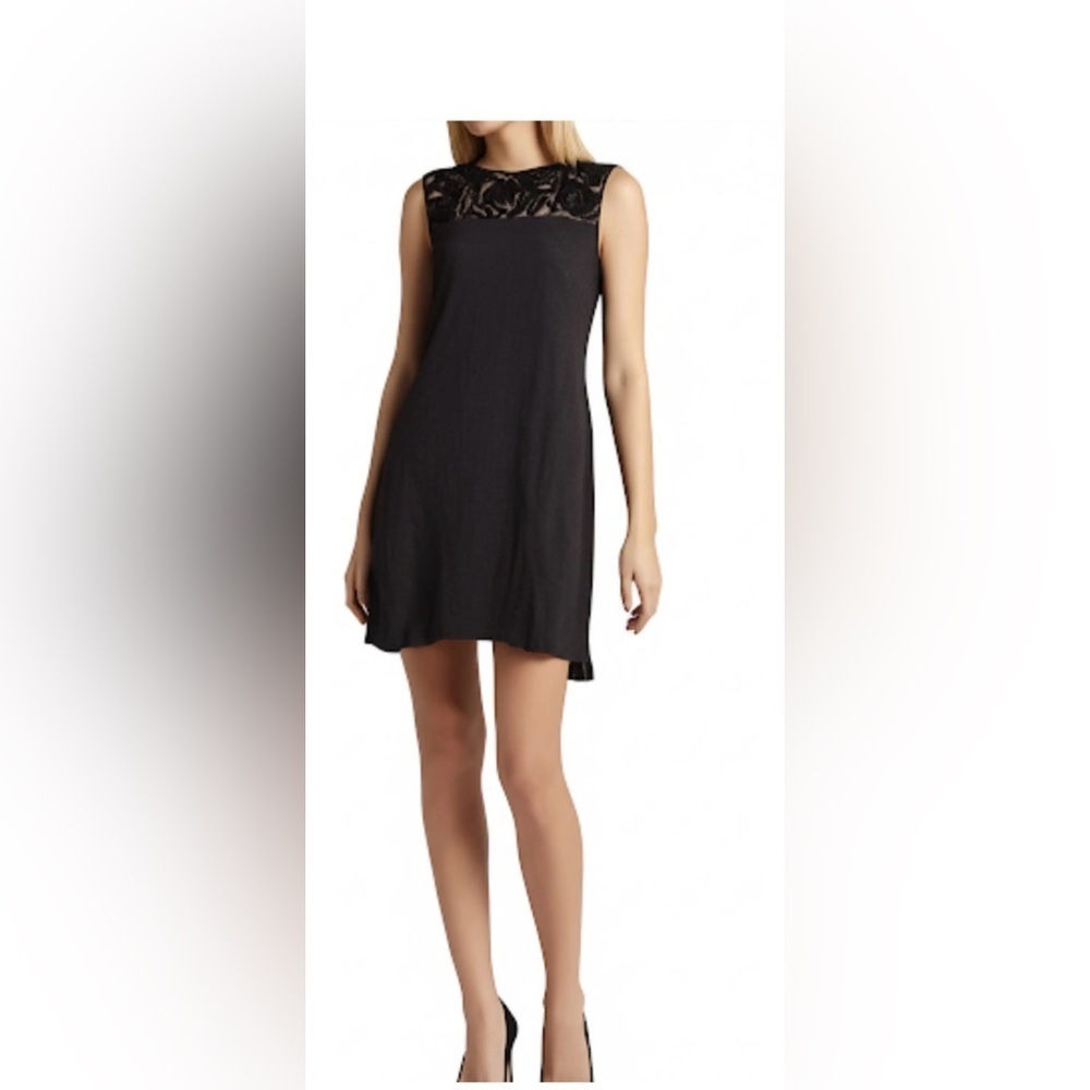 All Saints - Beaded Black  Sequins Sleeveless Lightweight Mini Dress Size 10